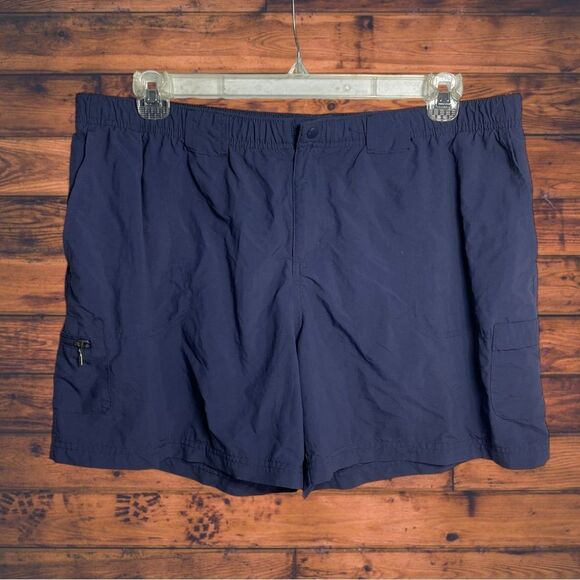 5 for $25🔥Columbia Navy Athletic Shorts XXL - Picture 1 of 6